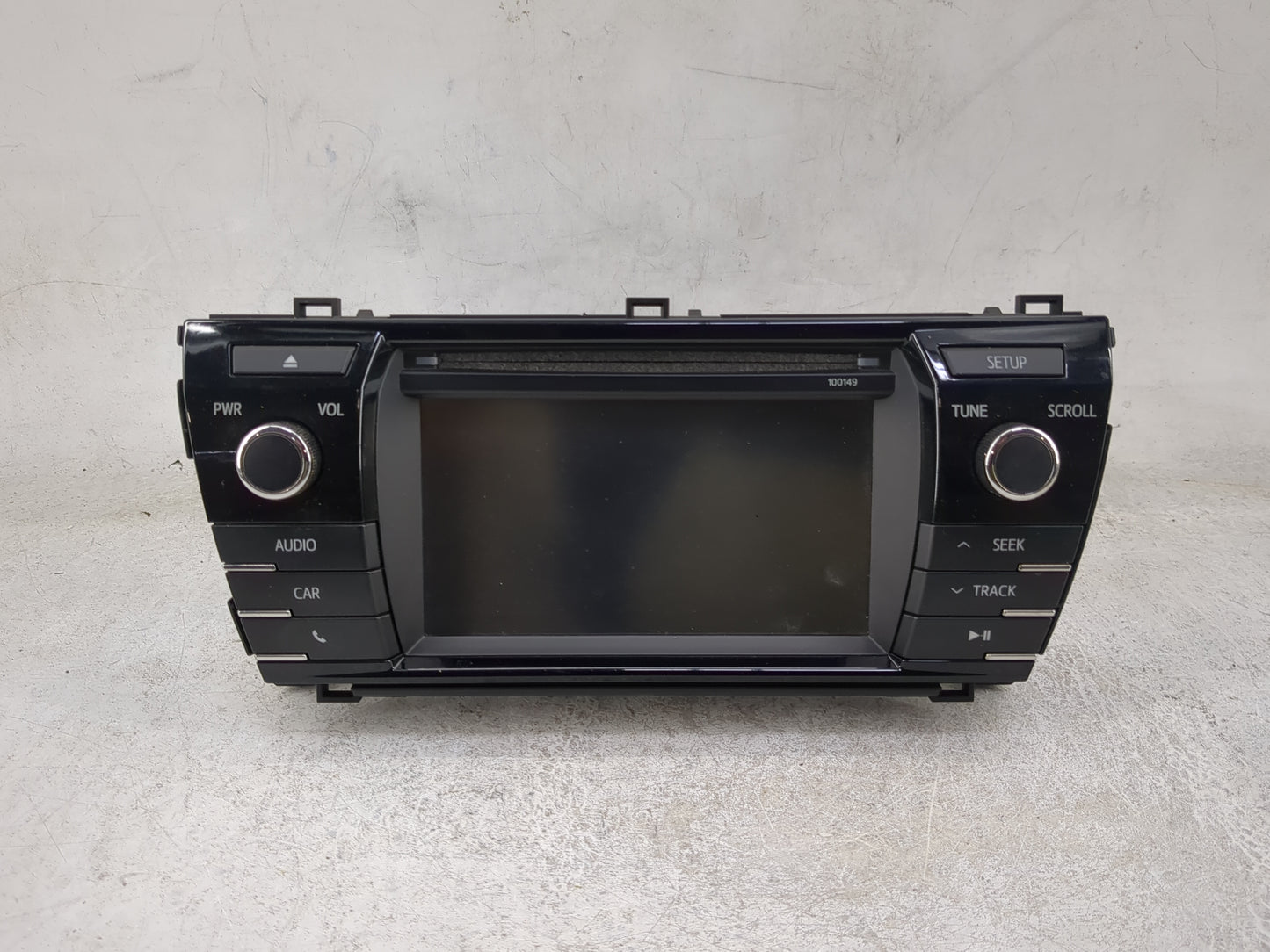 2014-2016 Toyota Corolla Radio AM FM Cd Player Receiver Replacement P/N:86140-02050 138000-1350F101 Fits Fits 2014 2015 2016