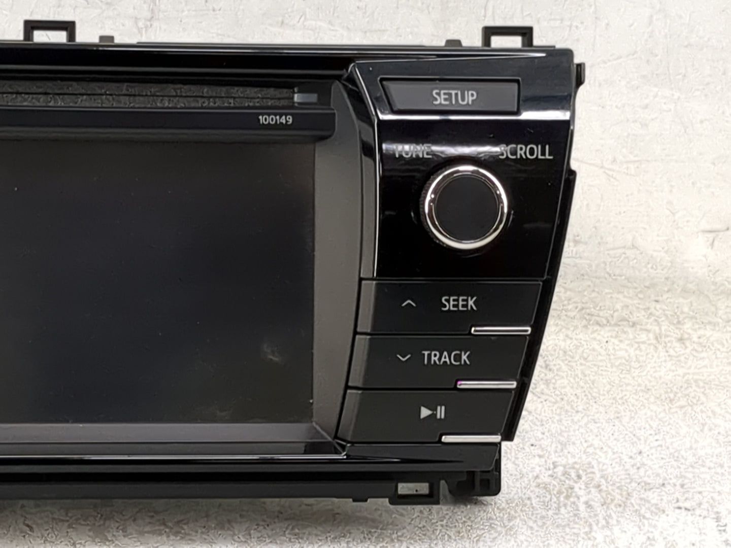 2014-2016 Toyota Corolla Radio AM FM Cd Player Receiver Replacement P/N:86140-02050 138000-1350F101 Fits Fits 2014 2015 2016
