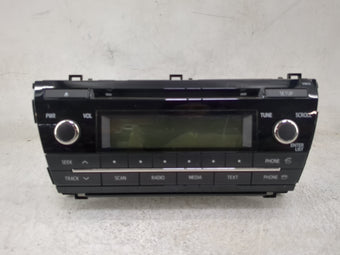 compare product 2014-2016 Toyota Corolla Radio AM FM Cd Player Receiver Replacement P/N:86120-02F60 CQ-JS73E04D Fits Fits 2014 2015 2016 OEM Used Auto Parts