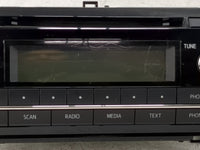 2014-2016 Toyota Corolla Radio AM FM Cd Player Receiver Replacement P/N:86120-02F60 CQ-JS73E04D Fits Fits 2014 2015 2016 OEM