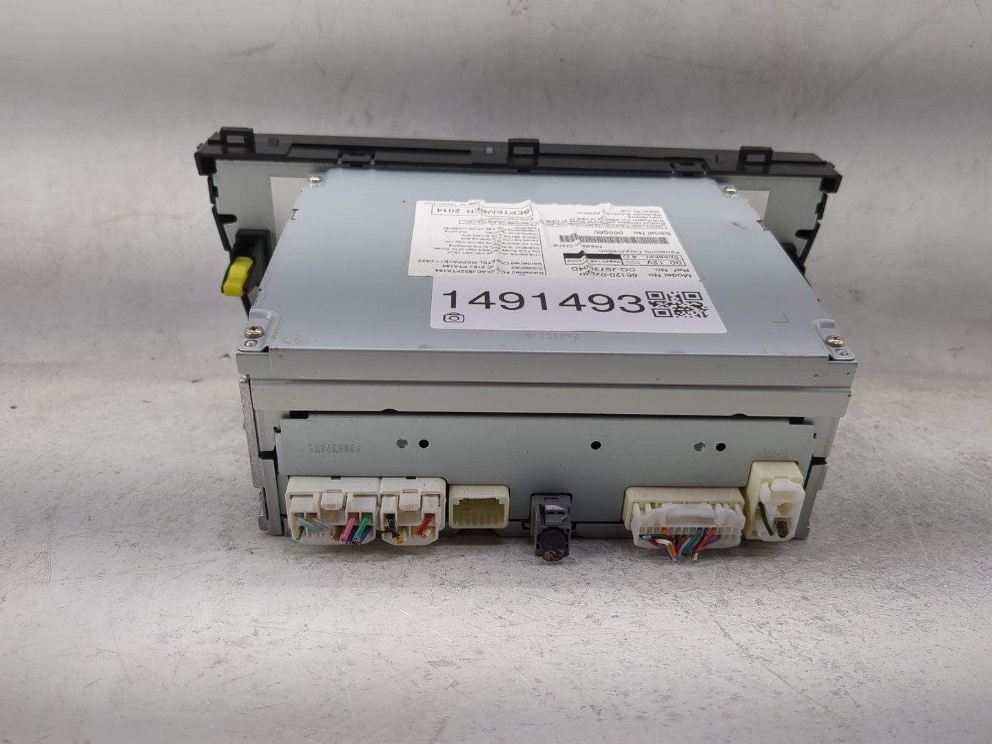 2014-2016 Toyota Corolla Radio AM FM Cd Player Receiver Replacement P/N:86120-02F60 CQ-JS73E04D Fits Fits 2014 2015 2016 OEM