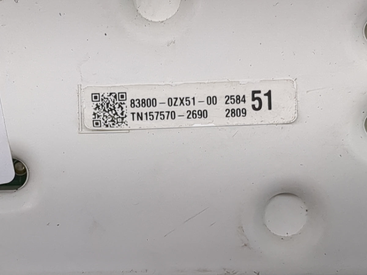 2014-2016 Toyota Corolla Instrument Cluster Speedometer Gauges P/N:83800-0ZX51-00 TN157570-2690 Miles:124K Fits OEM Used Aut