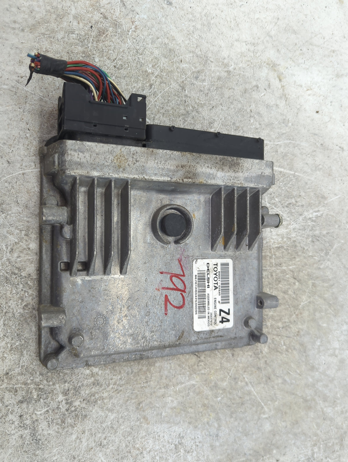 2015 Toyota Corolla PCM Engine Control Computer ECU ECM PCU OEM P/N:89661-0Z640 28447012, 867012R042530096 Fits OEM Used Aut