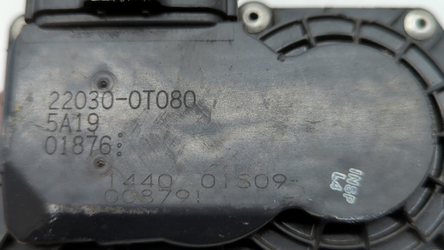 2011-2018 Toyota Corolla Throttle Body P/N:22030-0T080 Fits Fits 2011 2012 2013 2014 2015 2016 2017 2018 OEM Used Auto Parts
