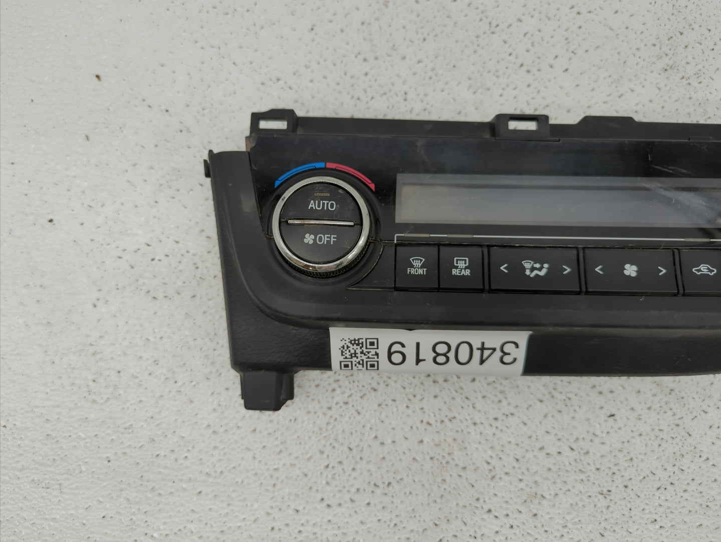 2014-2016 Toyota Corolla Climate Control Module Temperature AC/Heater Replacement P/N:75F832 210111 Fits Fits 2014 2015 2016
