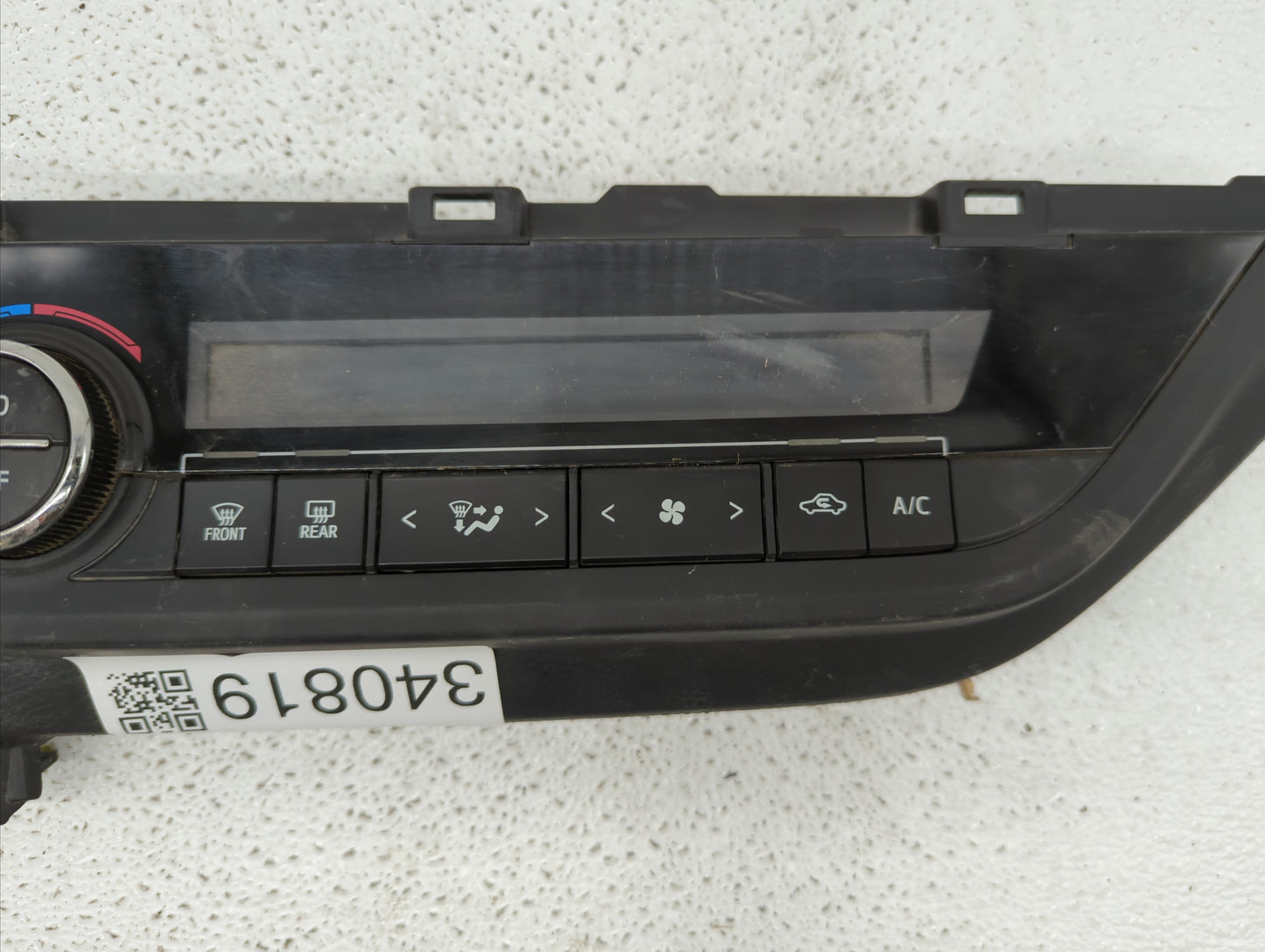 2014-2016 Toyota Corolla Climate Control Module Temperature AC/Heater Replacement P/N:75F832 210111 Fits Fits 2014 2015 2016