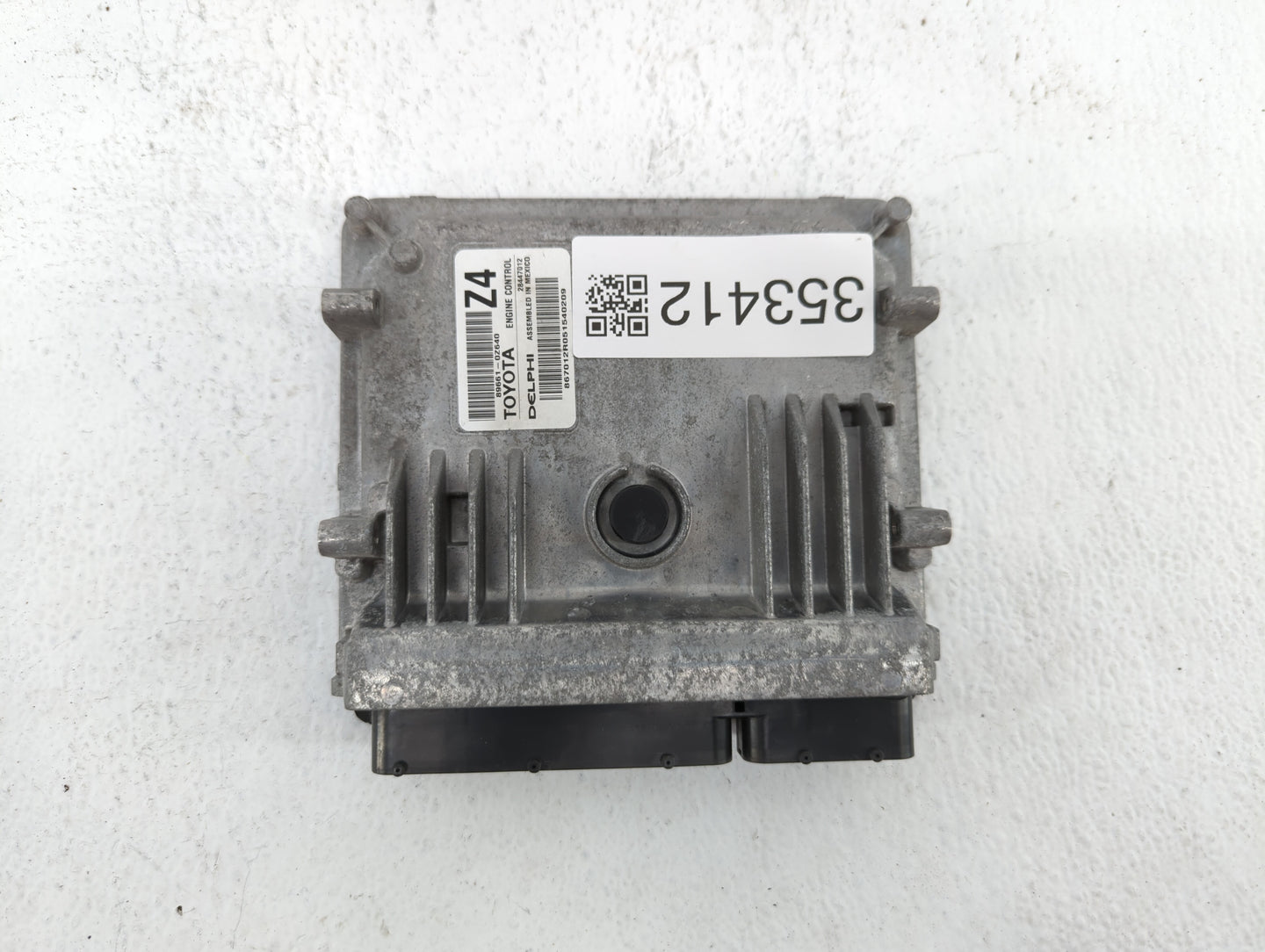 2015 Toyota Corolla PCM Engine Control Computer ECU ECM PCU OEM P/N:89661-0Z640 Fits OEM Used Auto Parts - Oemusedautoparts1