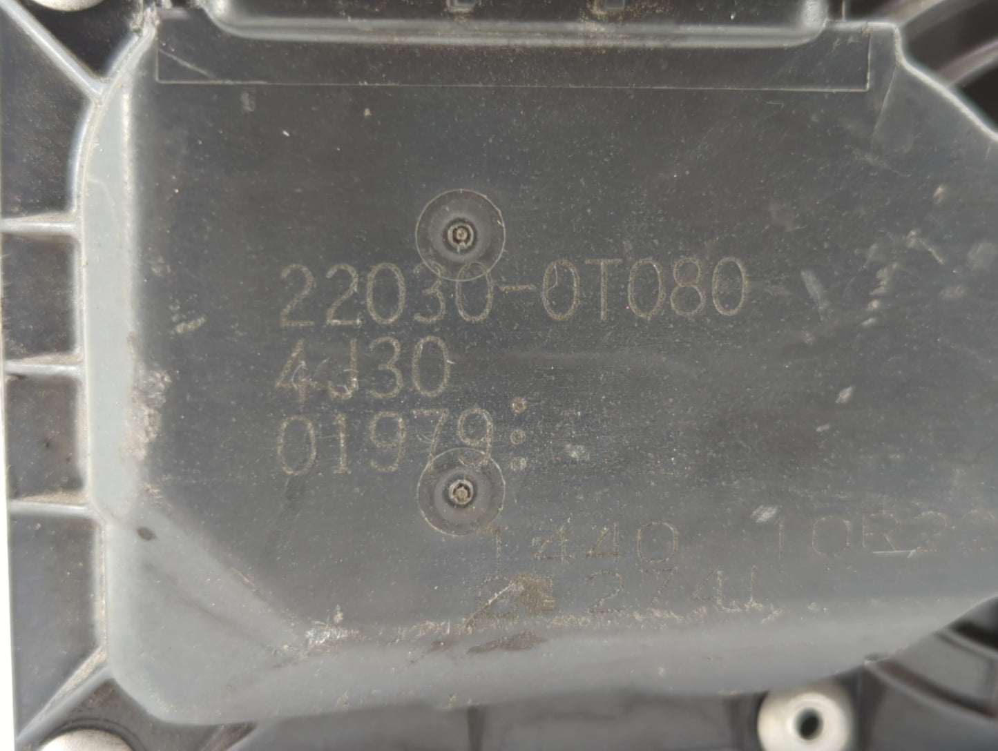 2011-2019 Toyota Corolla Throttle Body P/N:22030-0T080 Fits Fits 2011 2012 2013 2014 2015 2016 2017 2018 2019 OEM Used Auto 