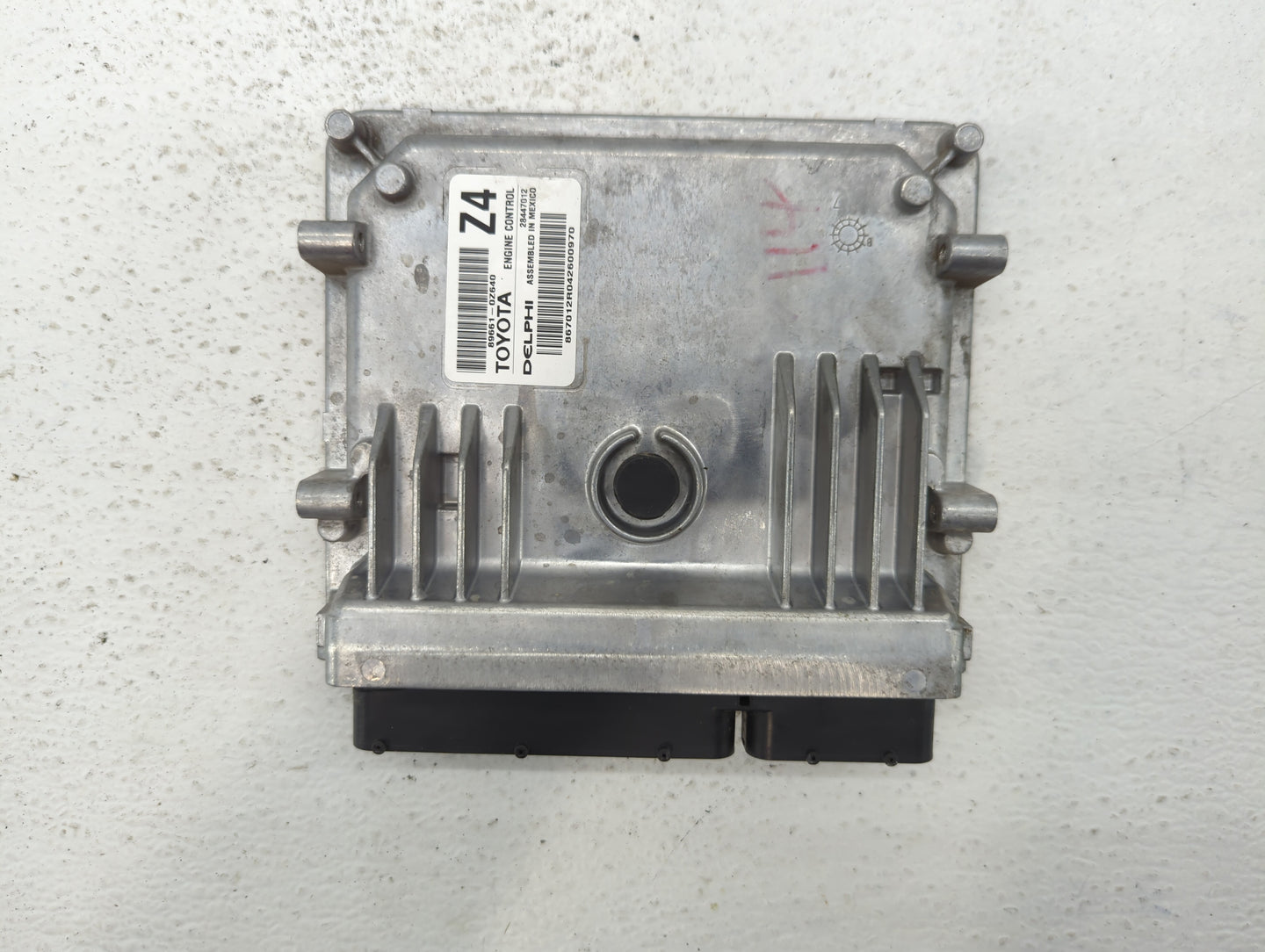2015-2016 Toyota Corolla PCM Engine Control Computer ECU ECM PCU OEM P/N:89661-0Z640 Fits Fits 2015 2016 OEM Used Auto Parts
