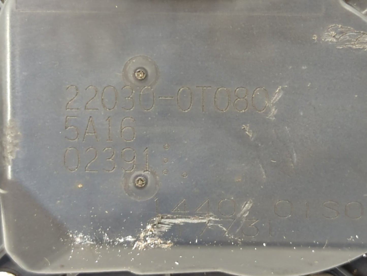2011-2019 Toyota Corolla Throttle Body P/N:22030-0T080 Fits Fits 2011 2012 2013 2014 2015 2016 2017 2018 2019 OEM Used Auto 