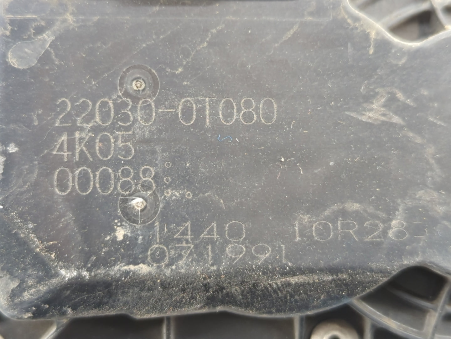 2011-2019 Toyota Corolla Throttle Body P/N:22030-0T080 Fits Fits 2011 2012 2013 2014 2015 2016 2017 2018 2019 OEM Used Auto 