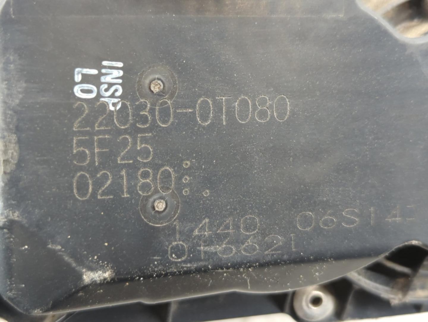 2011-2019 Toyota Corolla Throttle Body P/N:22030-0T080 Fits Fits 2011 2012 2013 2014 2015 2016 2017 2018 2019 OEM Used Auto 