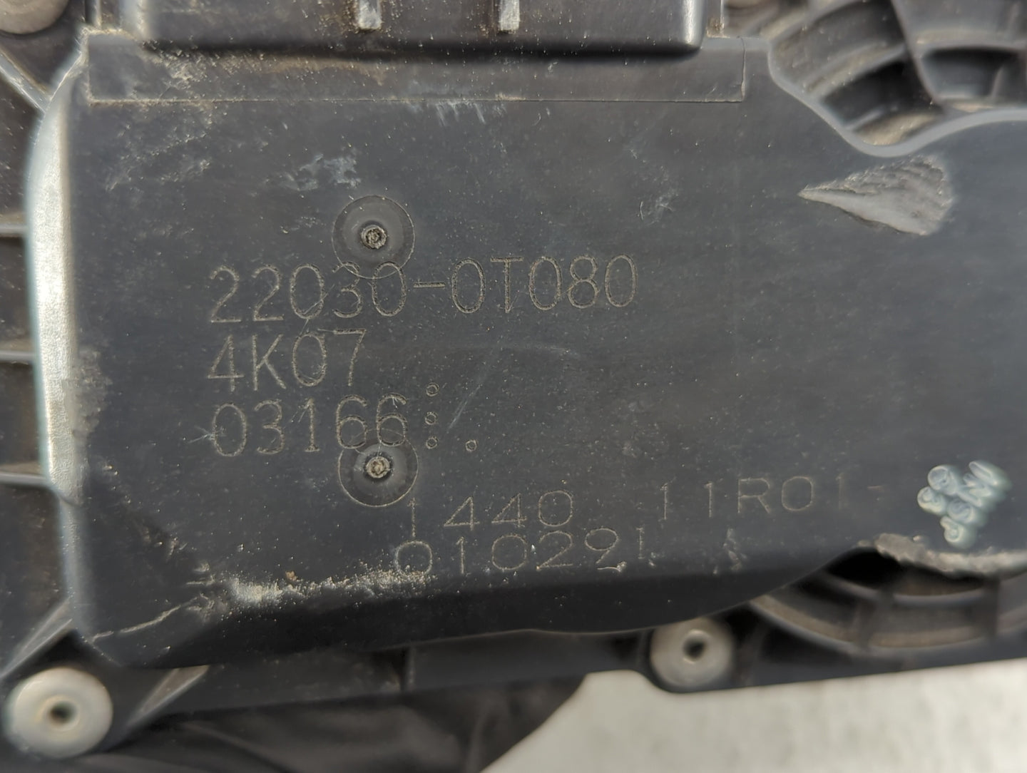 2011-2019 Toyota Corolla Throttle Body P/N:22030-0T080 Fits Fits 2011 2012 2013 2014 2015 2016 2017 2018 2019 OEM Used Auto 