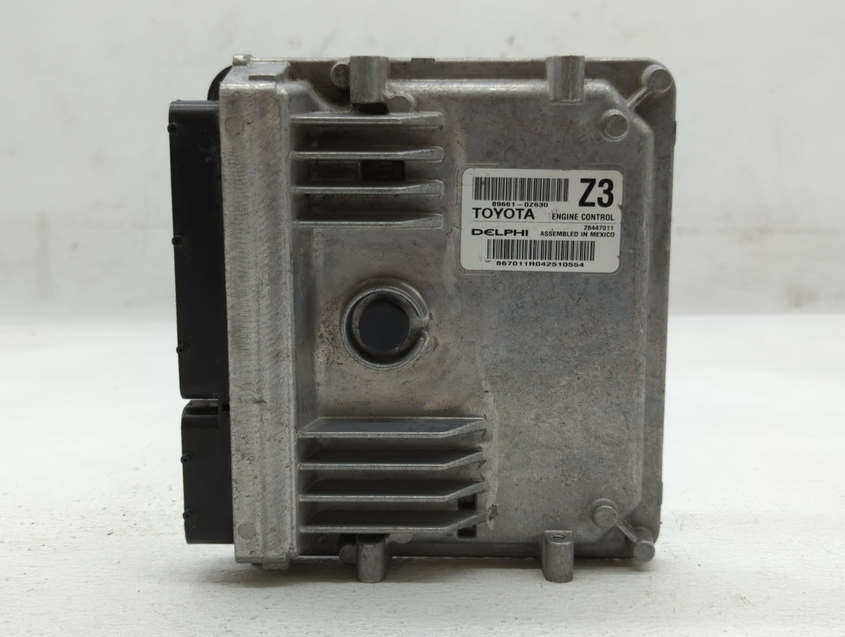 2015 Toyota Corolla PCM Engine Control Computer ECU ECM PCU OEM P/N:89661-0Z630 89661-0Z640 OEM Used Auto Parts - Oemusedaut