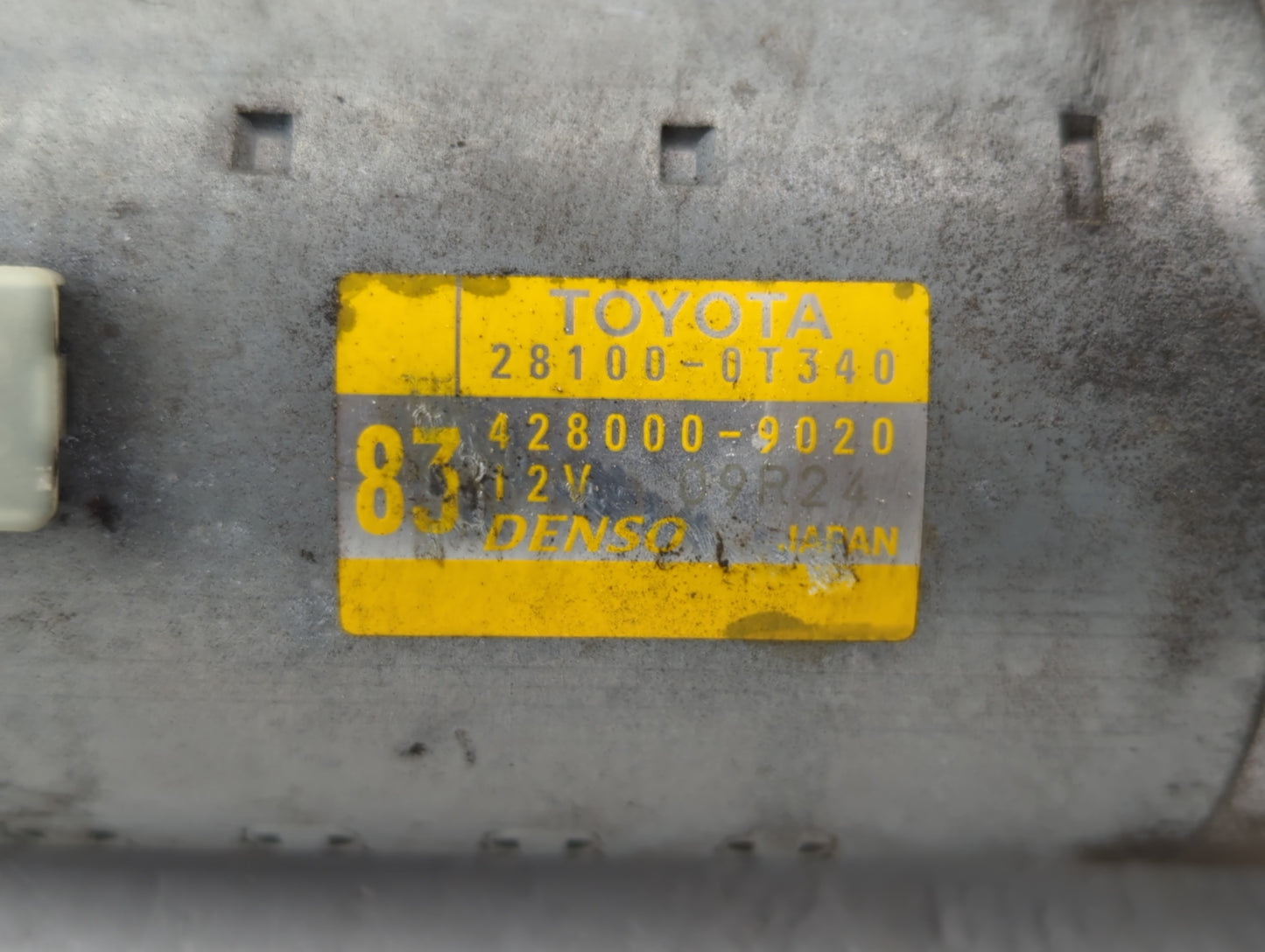2015-2022 Toyota Corolla Car Starter Motor Solenoid OEM P/N:428000-9020 28100-0T340 Fits OEM Used Auto Parts - Oemusedautopa