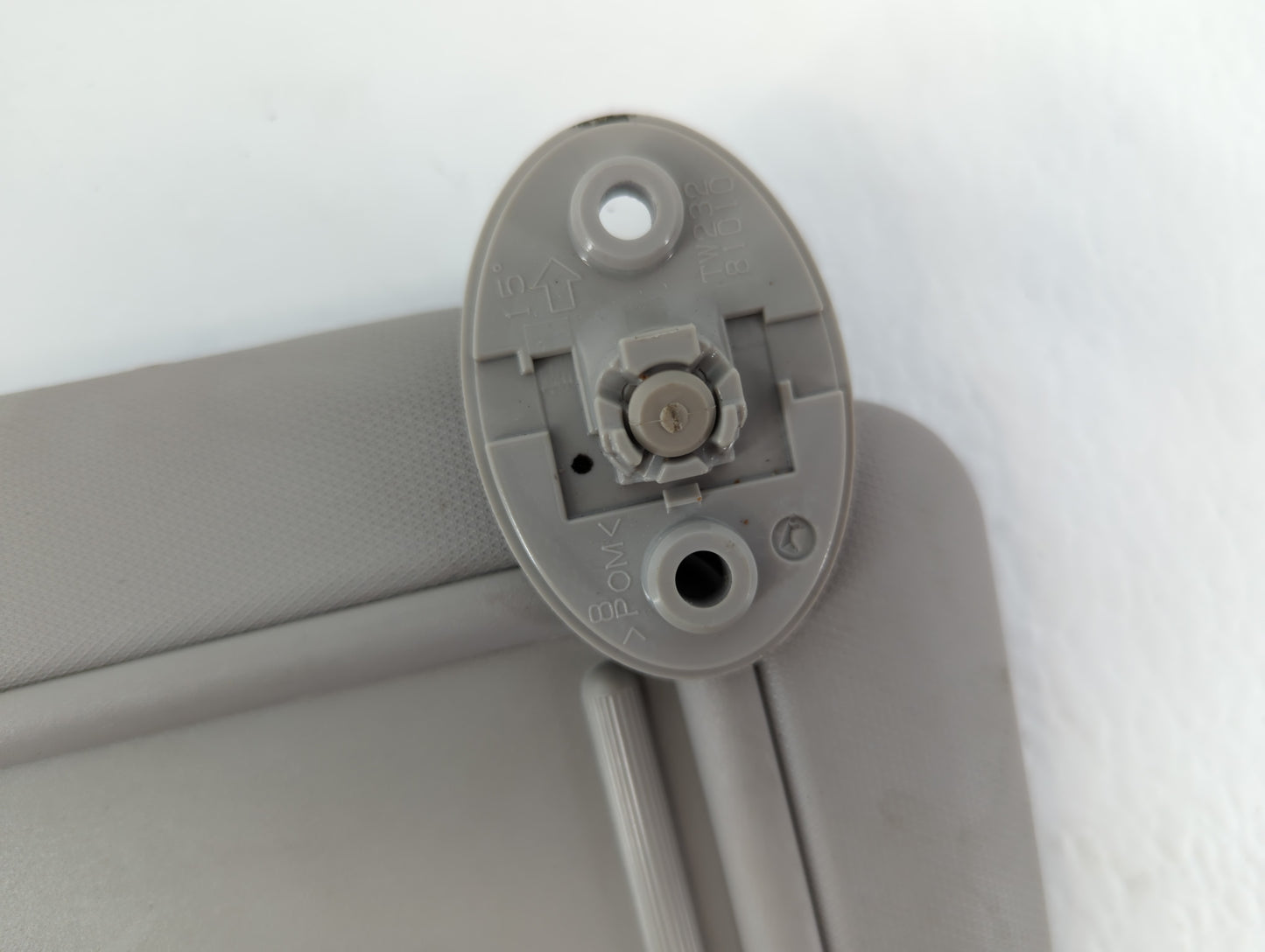 2014-2016 Toyota Corolla Sun Visor Shade Replacement Passenger Right Mirror Fits Fits 2014 2015 2016 OEM Used Auto Parts - O