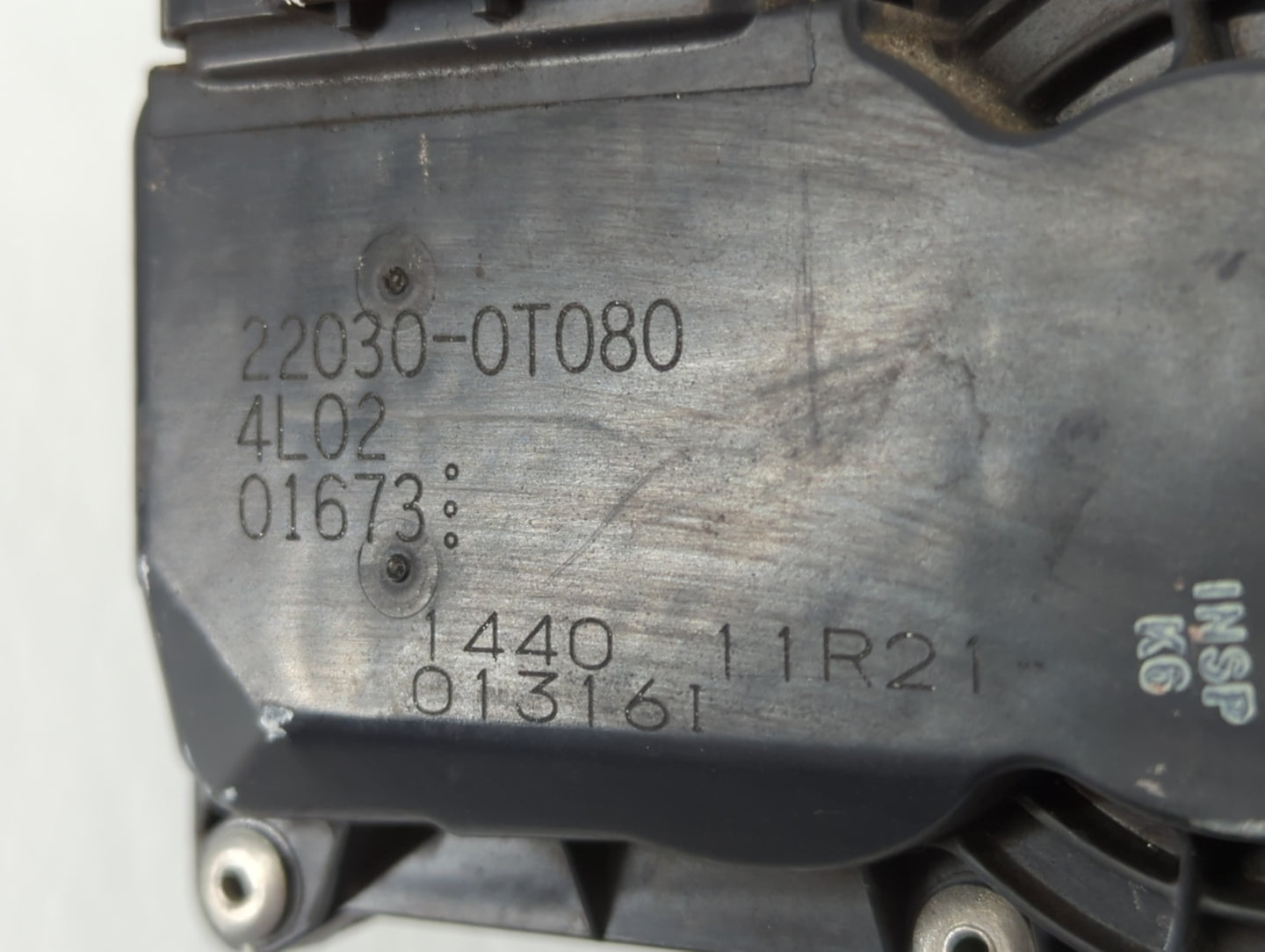 2011-2019 Toyota Corolla Throttle Body P/N:22030-0T080 Fits Fits 2011 2012 2013 2014 2015 2016 2017 2018 2019 OEM Used Auto 