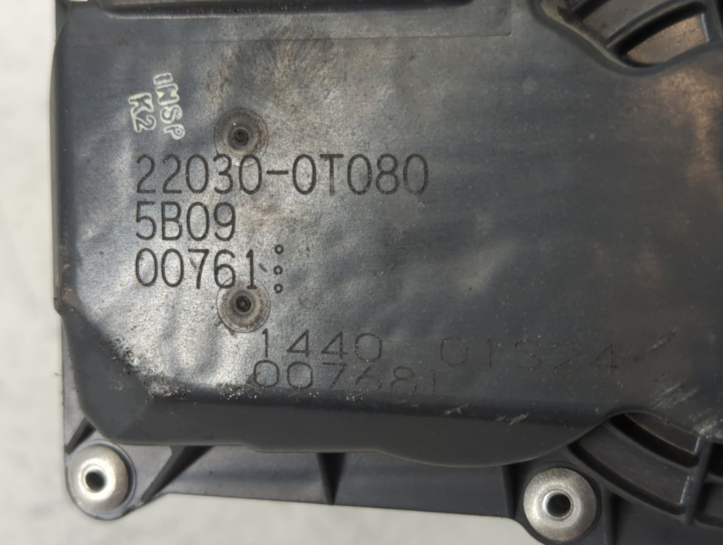 2011-2019 Toyota Corolla Throttle Body P/N:22030-0T080 Fits Fits 2011 2012 2013 2014 2015 2016 2017 2018 2019 OEM Used Auto 