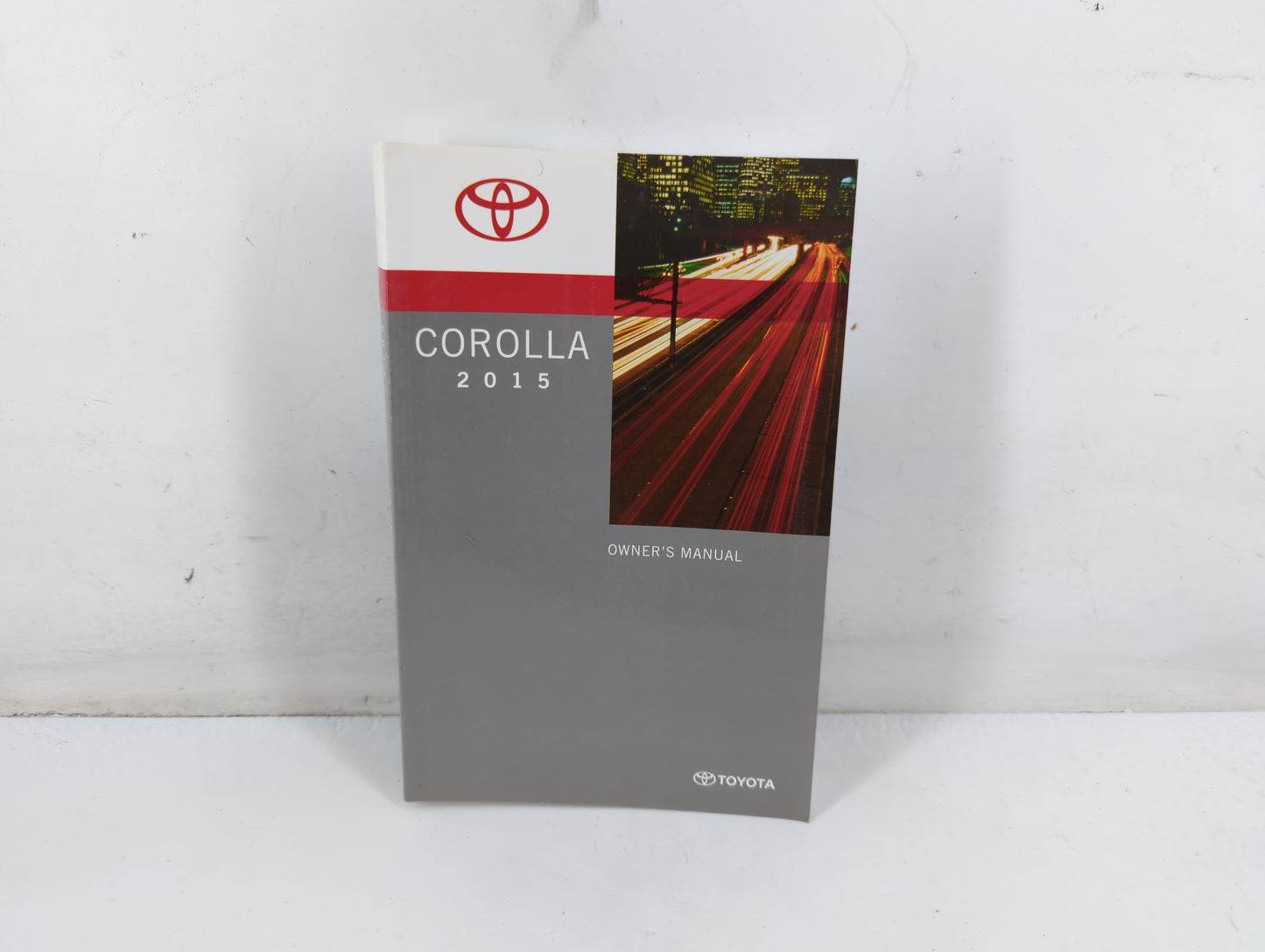 2015 Toyota Corolla Owners Manual Book Guide P/N:01999-12G79 OEM Used Auto Parts - Oemusedautoparts1.com