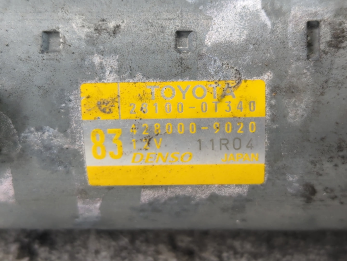 2015-2022 Toyota Corolla Car Starter Motor Solenoid OEM P/N:428000-9020 Fits Fits 2015 2016 2017 2018 2019 2020 2021 2022 OE