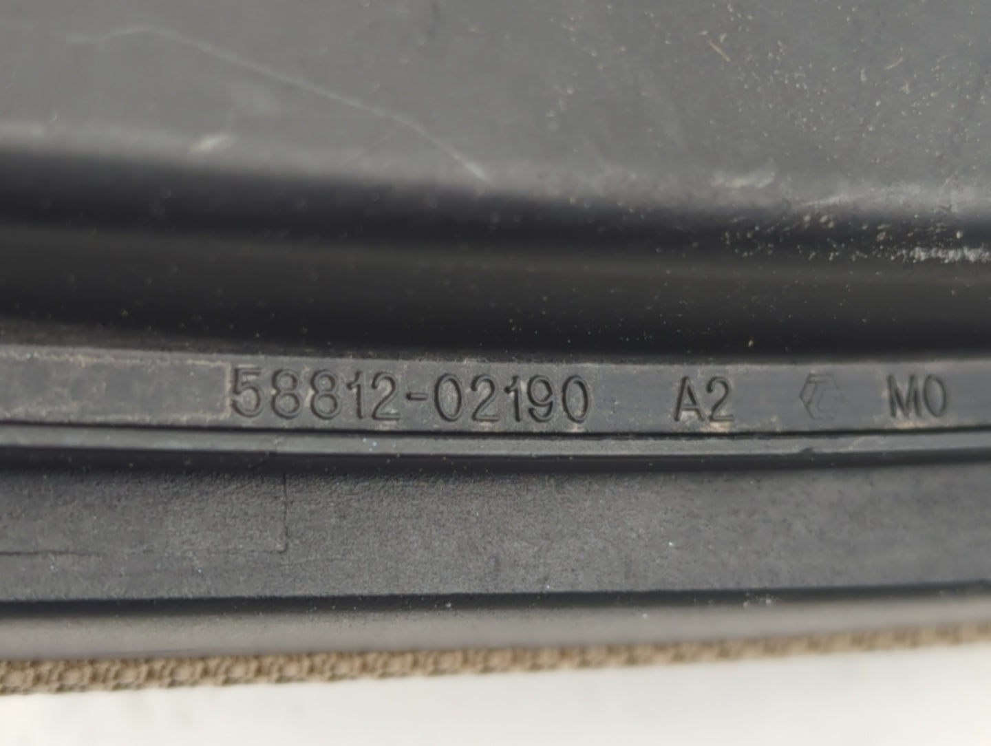 2015 Toyota Corolla Center Console Armrest Cover Lid P/N:58812-02190 Fits OEM Used Auto Parts - Oemusedautoparts1.com