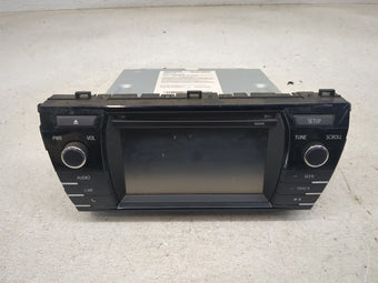compare product 2015 Toyota Corolla Radio AM FM Cd Player Receiver Replacement P/N:86140-02050 138000-1350J101, MM609223 Fits Fits 2014 2016 OEM Used Auto Parts