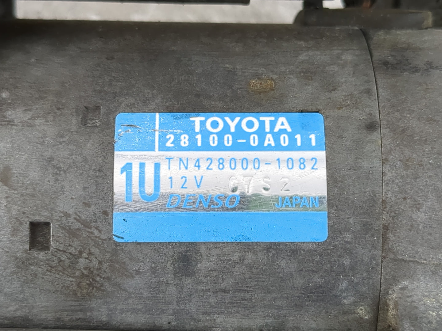 2004-2019 Toyota Highlander Car Starter Motor Solenoid OEM P/N:TN428000-1082 28100-0A011 Fits OEM Used Auto Parts - Oemuseda
