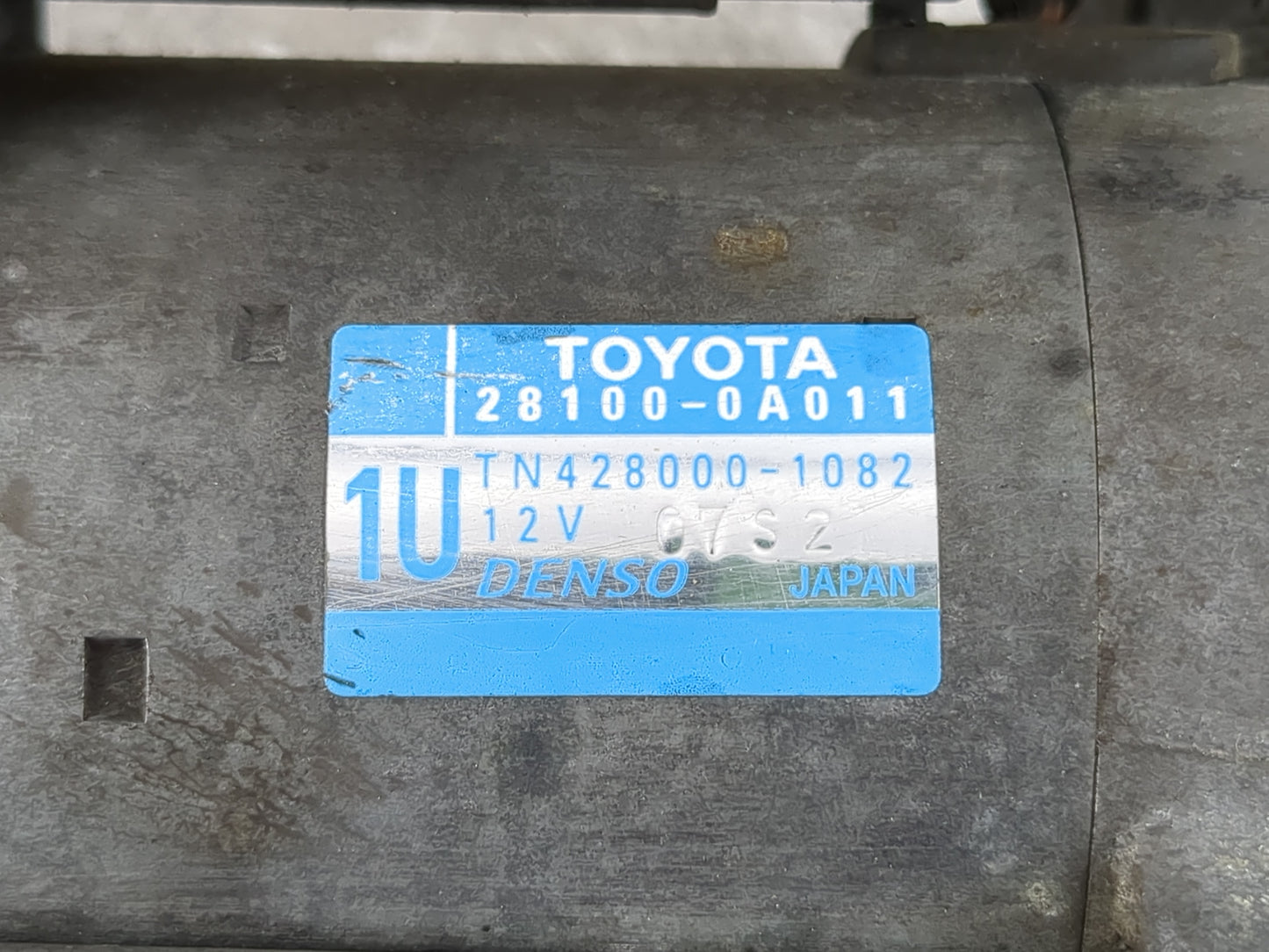 2004-2019 Toyota Highlander Car Starter Motor Solenoid OEM P/N:TN428000-1082 28100-0A011 Fits OEM Used Auto Parts - Oemuseda