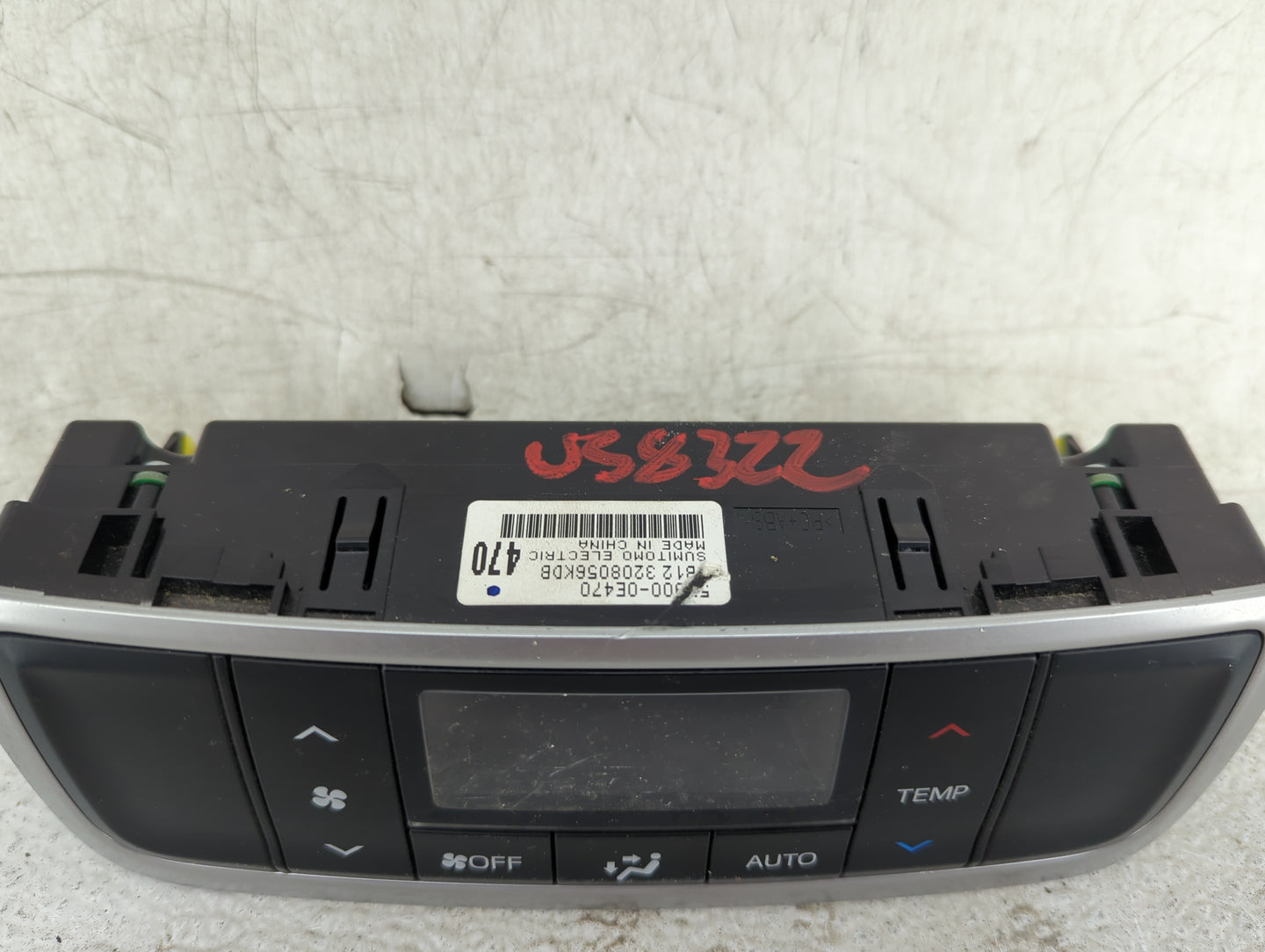 2014-2019 Toyota Highlander Climate Control Module Temperature AC/Heater Replacement P/N:55900-0E470 812 3208056KDB Fits OEM