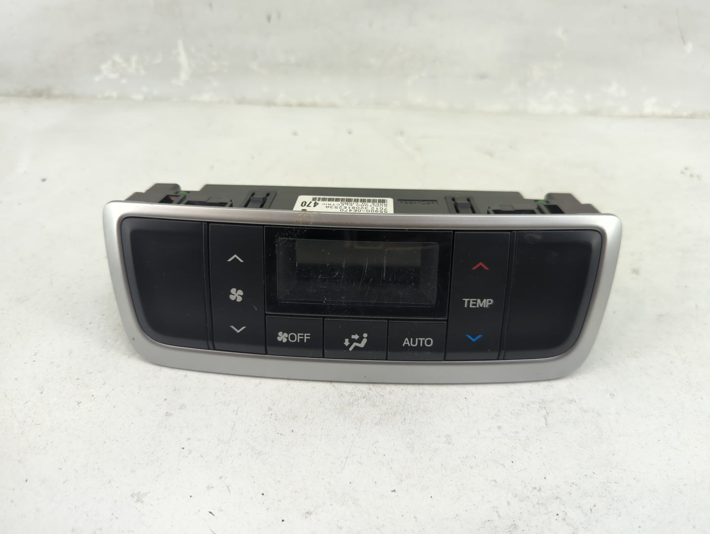 2014-2019 Toyota Highlander Climate Control Module Temperature AC/Heater Replacement P/N:55900-0E470 7G1232081E253A Fits OEM