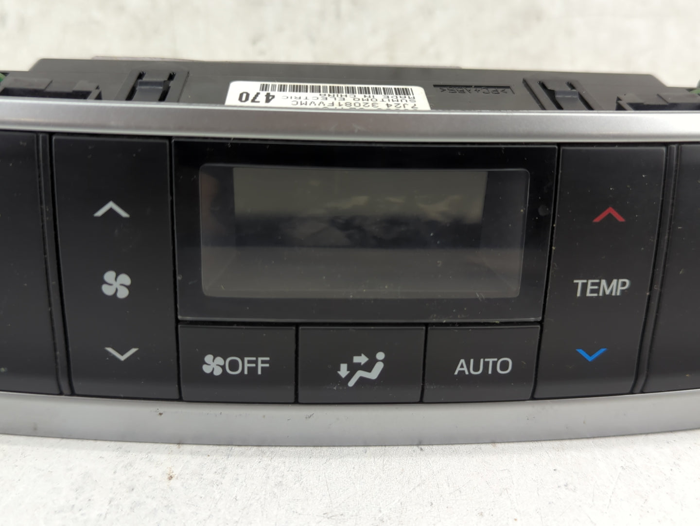 2014-2019 Toyota Highlander Climate Control Module Temperature AC/Heater Replacement P/N:55900-0E470 7J2432081FVVMC Fits OEM