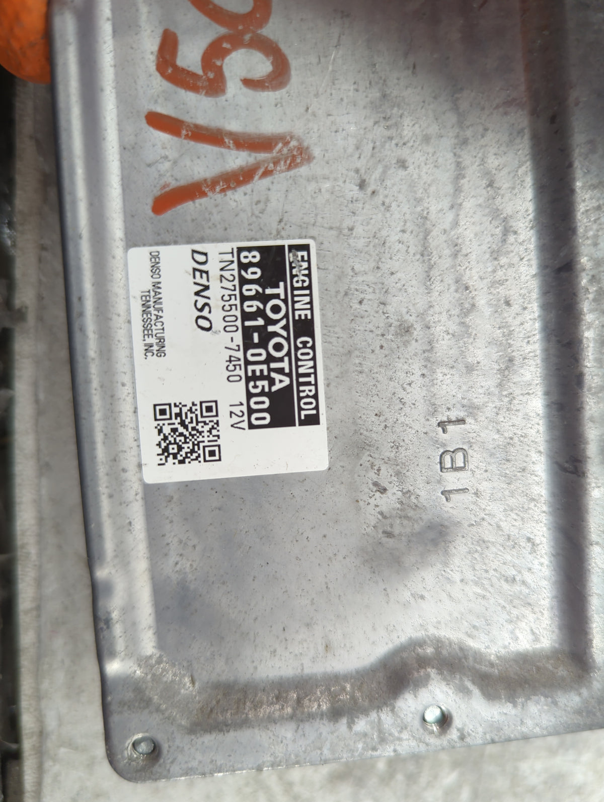 2015 Toyota Highlander PCM Engine Control Computer ECU ECM PCU OEM P/N:89661-0E500 Fits OEM Used Auto Parts - Oemusedautopar