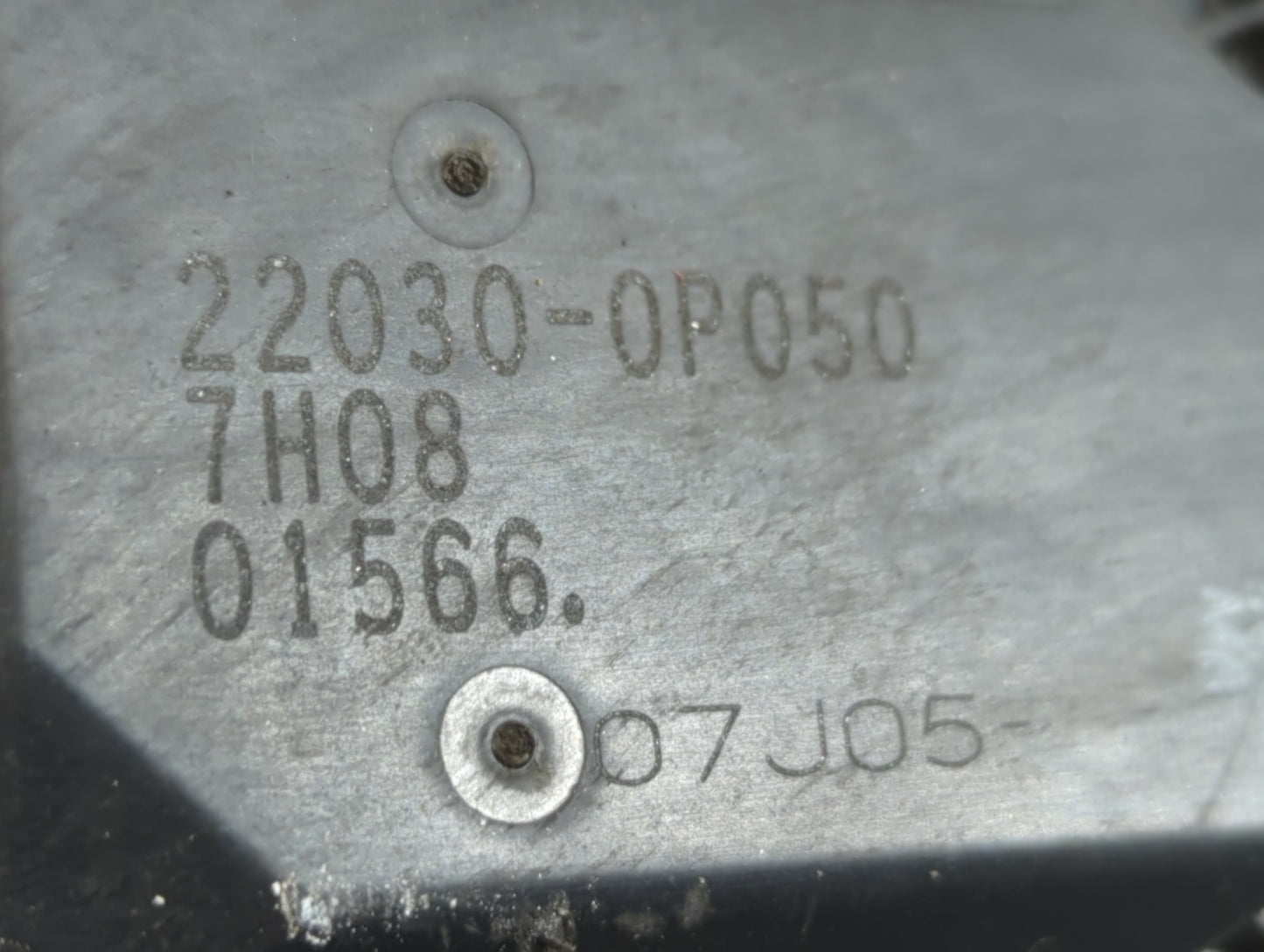2009-2019 Toyota Highlander Throttle Body P/N:22030-0P050 Fits Fits 2009 2010 2011 2012 2013 2014 2015 2016 2017 2018 2019 O