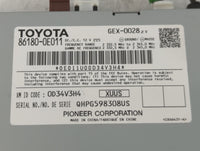 2014-2019 Toyota Highlander Radio AM FM Cd Player Receiver Replacement P/N:860180-0E011 Fits OEM Used Auto Parts - Oemusedau