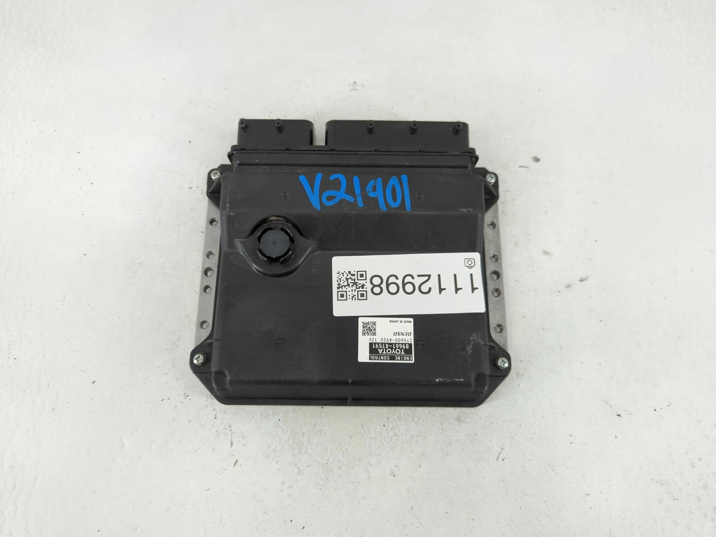 2015 Toyota Prius PCM Engine Control Computer ECU ECM PCU OEM P/N:89661-47591 Fits OEM Used Auto Parts - Oemusedautoparts1.c