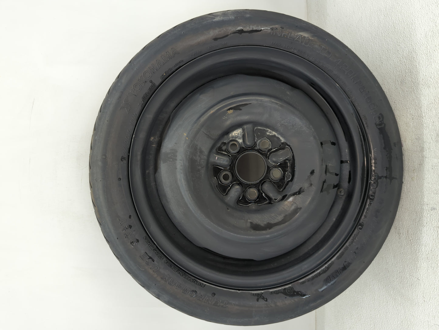 2004-2015 Toyota Prius Spare Donut Tire Wheel Rim Oem - Oemusedautoparts1.com