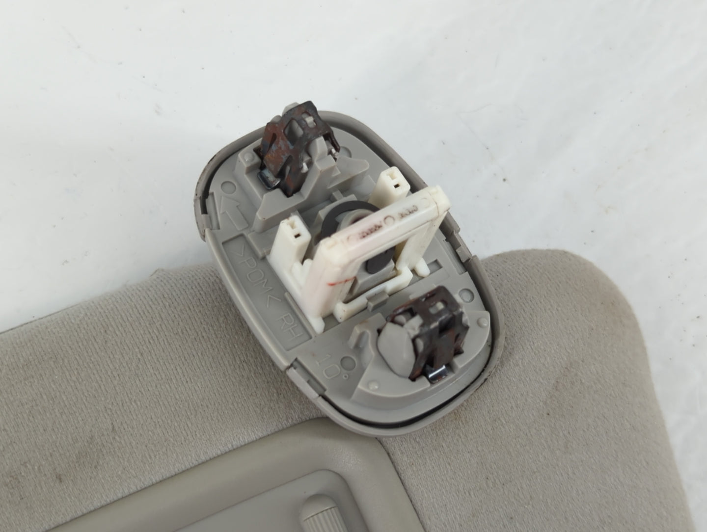 2010-2015 Toyota Prius Sun Visor Shade Replacement Passenger Right Mirror Fits Fits 2010 2011 2012 2013 2014 2015 OEM Used A