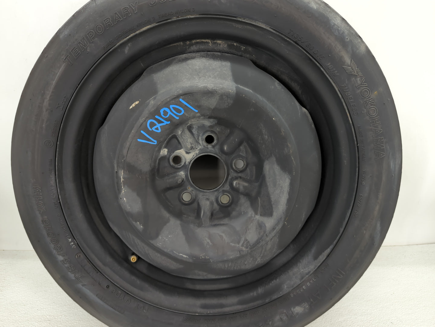 2015 Toyota Prius Spare Donut Tire Wheel Rim Oem - Oemusedautoparts1.com