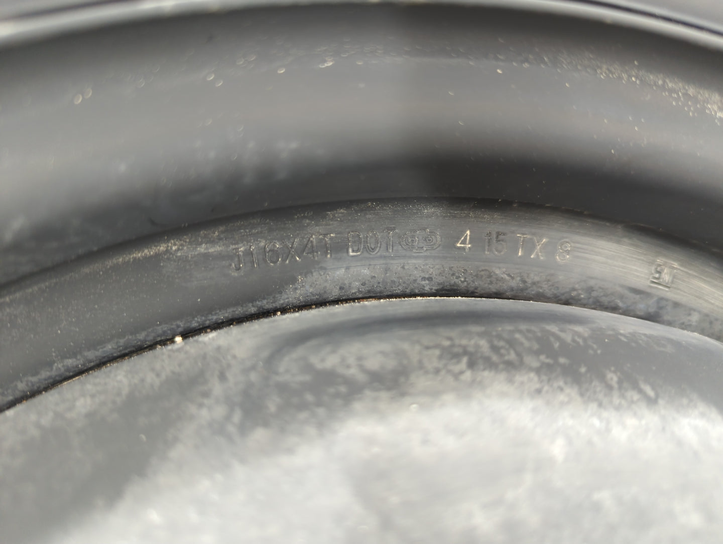 2015 Toyota Prius Spare Donut Tire Wheel Rim Oem - Oemusedautoparts1.com