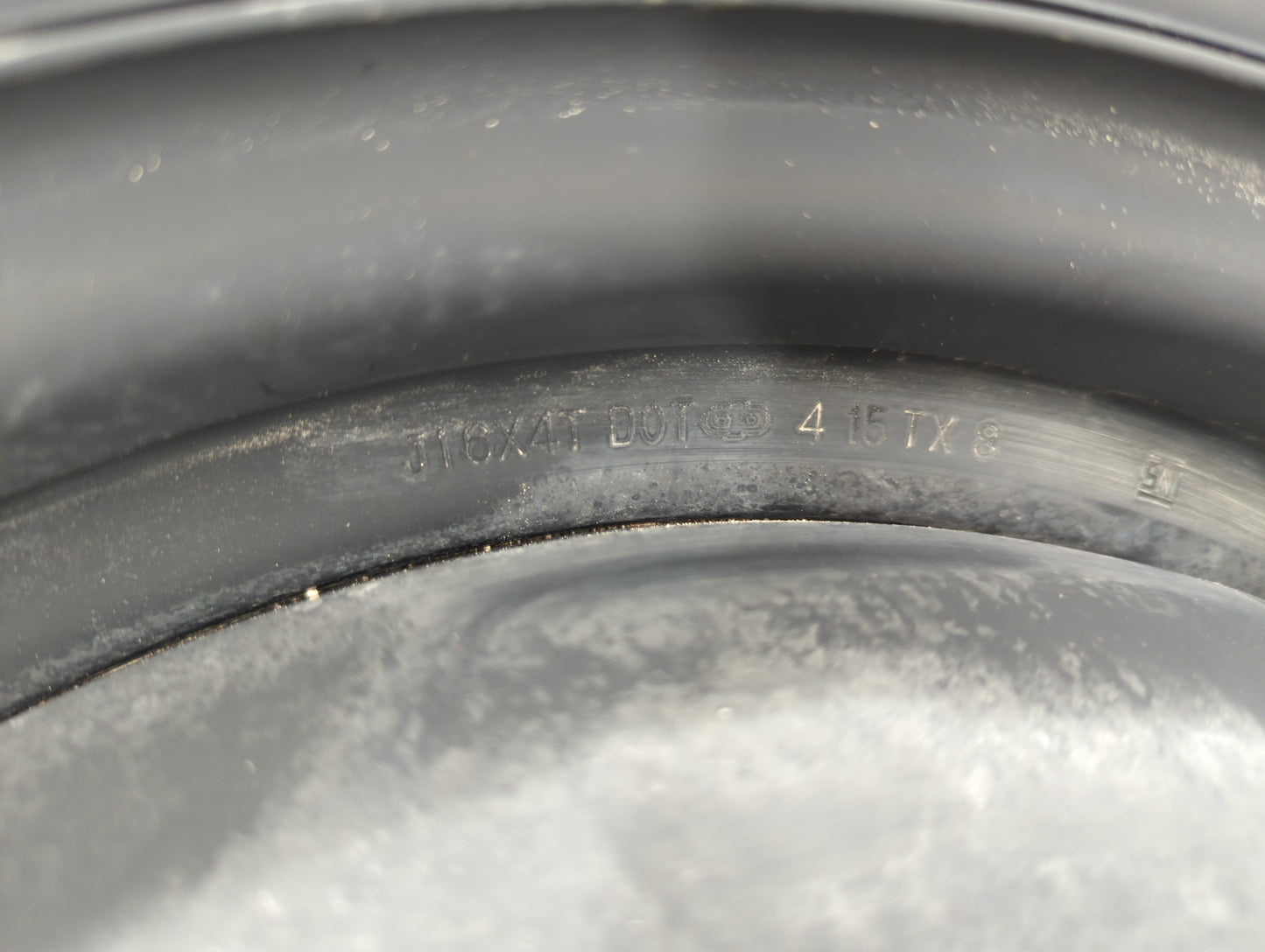 2015 Toyota Prius Spare Donut Tire Wheel Rim Oem - Oemusedautoparts1.com