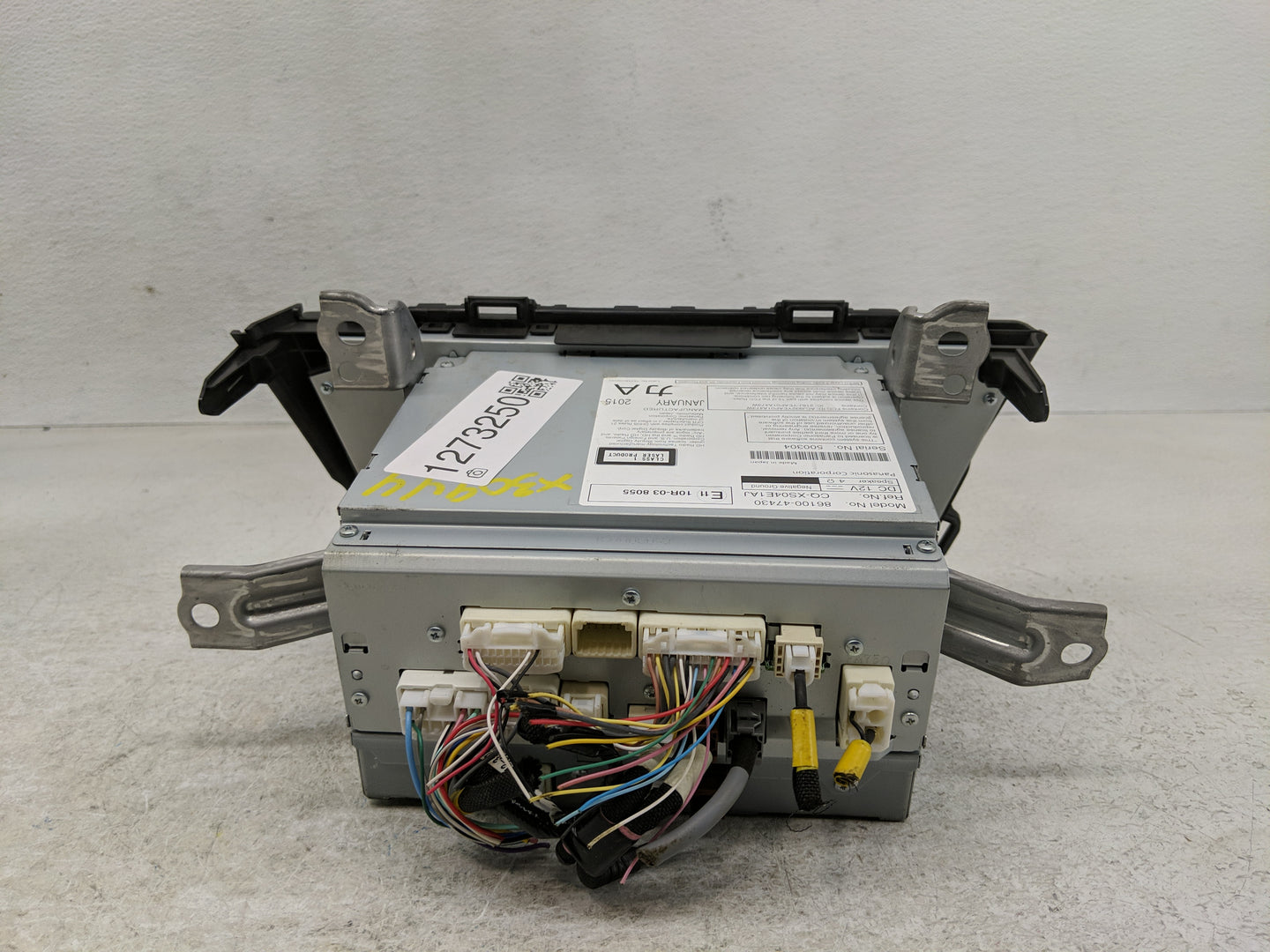 2015-2016 Toyota Prius Radio AM FM Cd Player Receiver Replacement Fits Fits 2015 2016 OEM Used Auto Parts - Oemusedautoparts