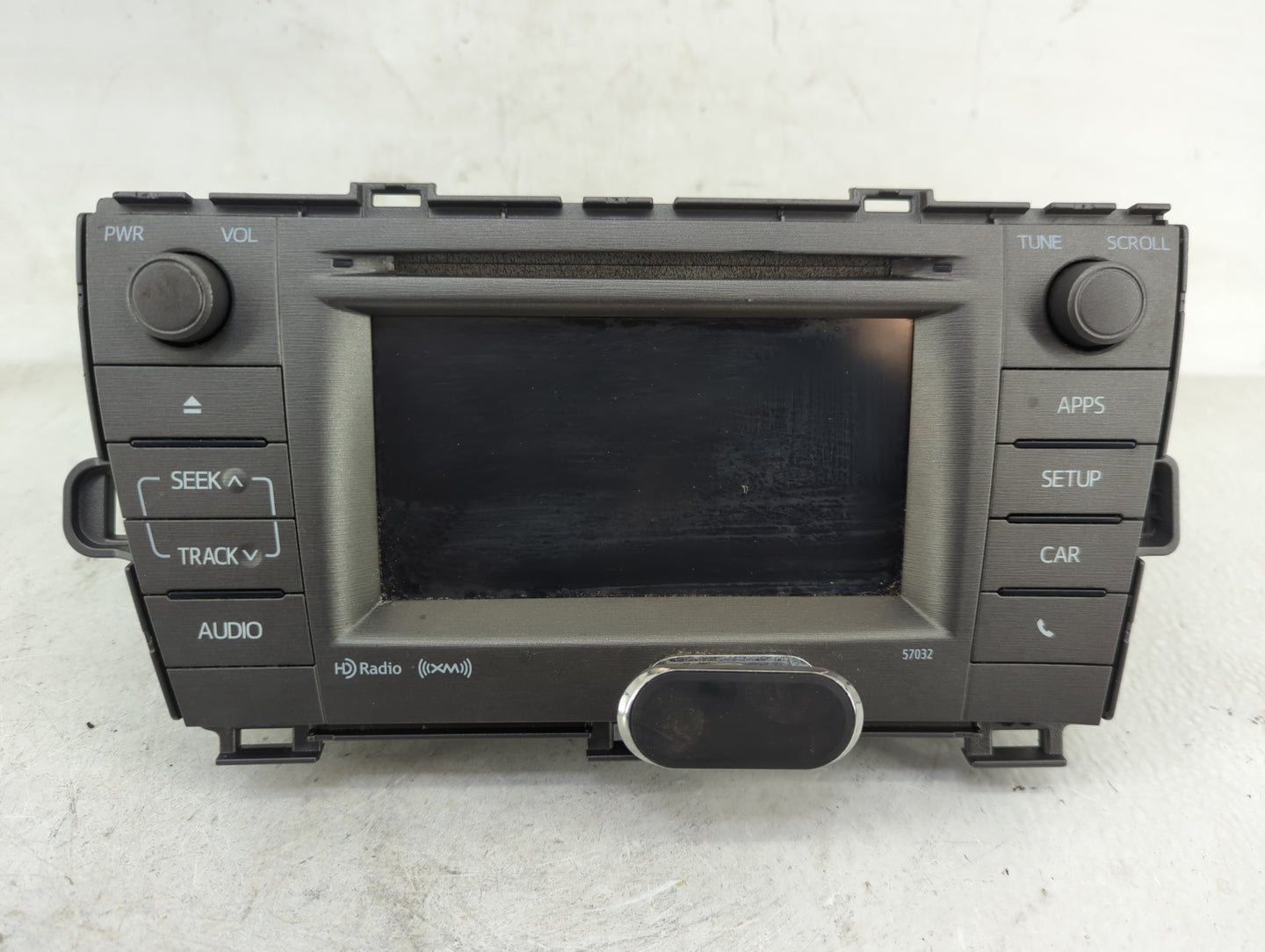 2012-2015 Toyota Prius Radio AM FM Cd Player Receiver Replacement P/N:86140-47060 Fits Fits 2012 2013 2014 2015 OEM Used Aut