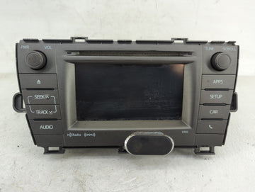 2012-2015 Toyota Prius Radio AM FM Cd Player Receiver Replacement P/N:86140-47060 Fits Fits 2012 2013 2014 2015 OEM Used Aut