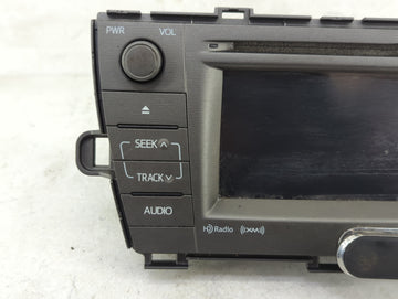 2012-2015 Toyota Prius Radio AM FM Cd Player Receiver Replacement P/N:86140-47060 Fits Fits 2012 2013 2014 2015 OEM Used Auto Parts