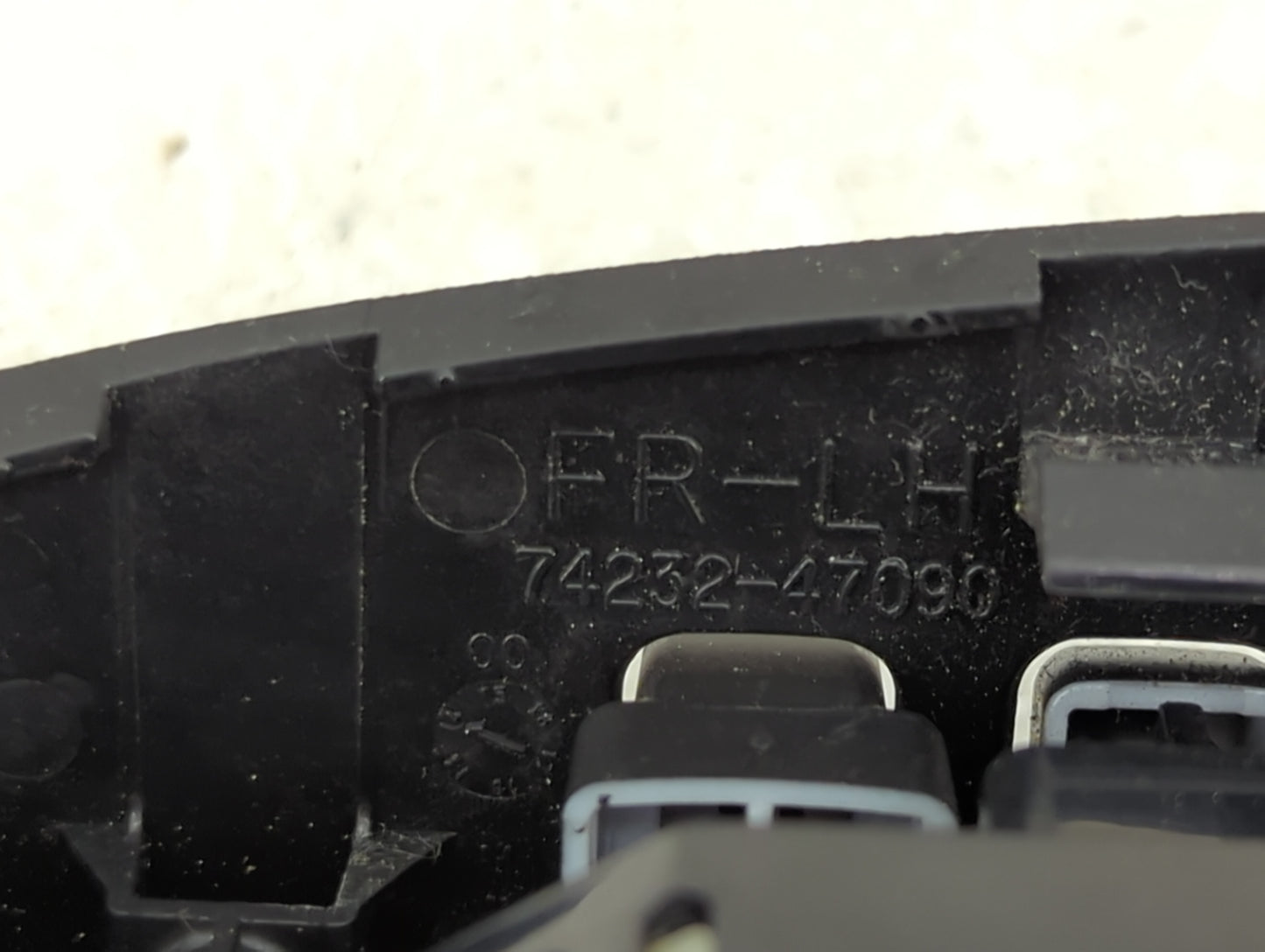 2014-2018 Toyota Prius Master Power Window Switch Replacement Driver Side Left P/N:74232-47090 Fits Fits 2014 2015 2016 2017