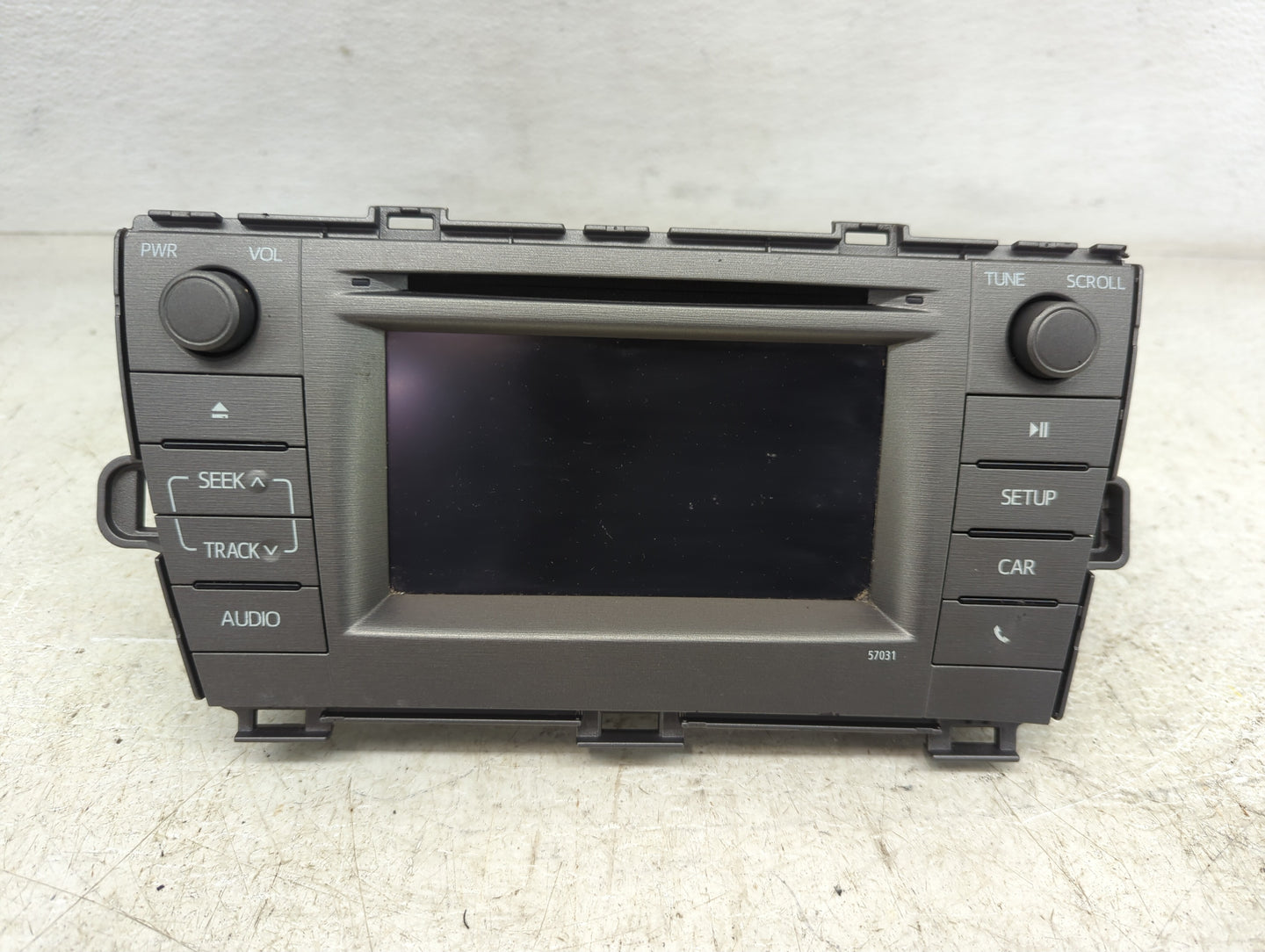 2012-2015 Toyota Prius Radio AM FM Cd Player Receiver Replacement P/N:86140-47050 CV-VS01E64D Fits Fits 2012 2013 2014 2015 