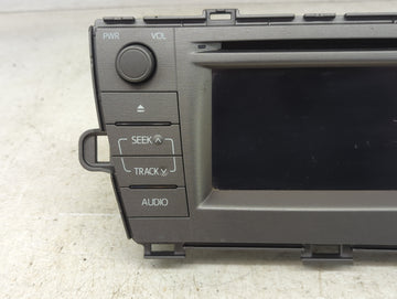 2012-2015 Toyota Prius Radio AM FM Cd Player Receiver Replacement P/N:86140-47050 CV-VS01E64D Fits Fits 2012 2013 2014 2015 OEM Used Auto Parts