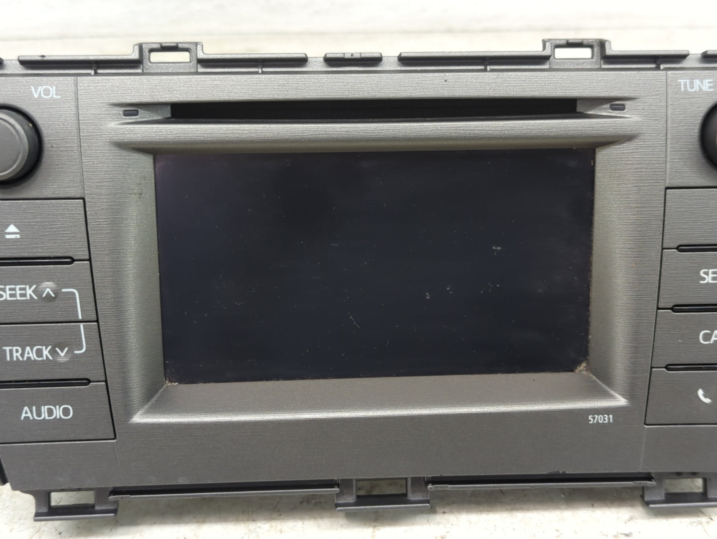 2012-2015 Toyota Prius Radio AM FM Cd Player Receiver Replacement P/N:86140-47050 CV-VS01E64D Fits Fits 2012 2013 2014 2015 