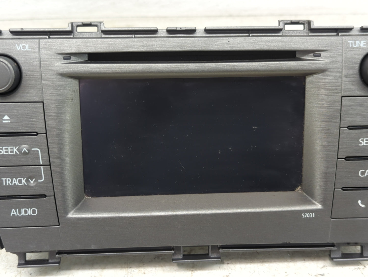 2012-2015 Toyota Prius Radio AM FM Cd Player Receiver Replacement P/N:86140-47050 CV-VS01E64D Fits Fits 2012 2013 2014 2015 