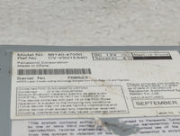 2012-2015 Toyota Prius Radio AM FM Cd Player Receiver Replacement P/N:86140-47050 CV-VS01E64D Fits Fits 2012 2013 2014 2015 